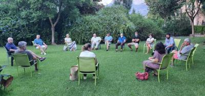 La reunió celebrada ahir