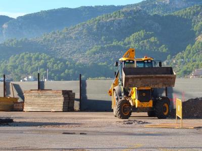 La maquinària ha començat a fer moviments de terres.