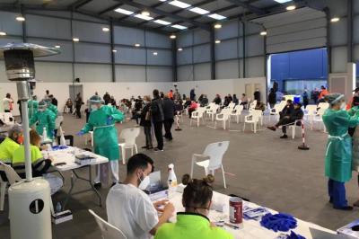 Imatge d'un cribratge a Sa Pobla