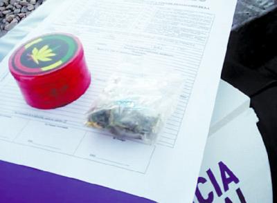 Els decomisos de droga que practiqui la Policia Local estaran multats.