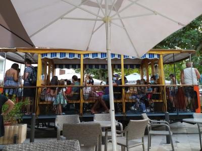 Turistes francesos, avui al tramvia