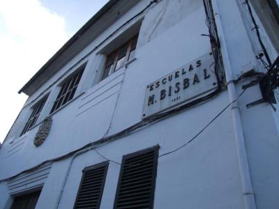 Un dels edificis de l'antiga escola de Ses Marjades.