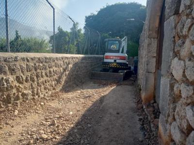 Les obres que s'estan desenvolupant.