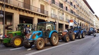 Els agricultors de la Vall participaran a la tractorada reivindicativa de Palma.