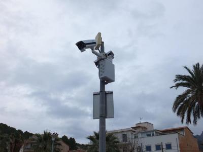 Dues de les càmeres instal.lades a la zona portuària