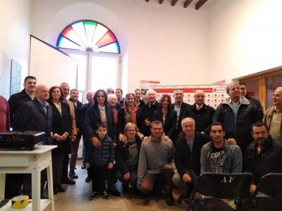 Un moment de l'acte celebrat diumenge