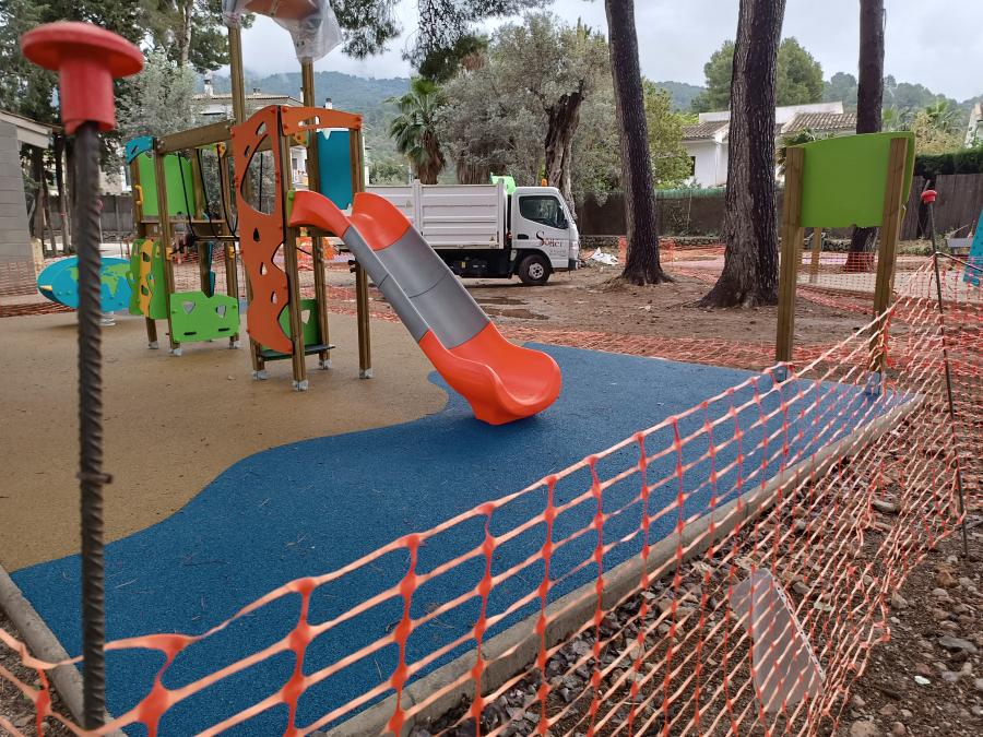 El nou parc infantil del Port