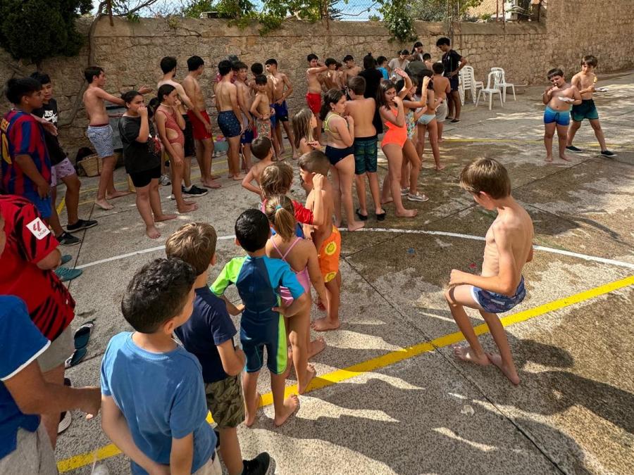 Un instant de la festa de final de curs