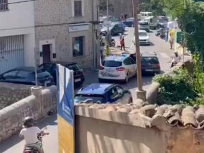 Fotograma de la detenció del conductor