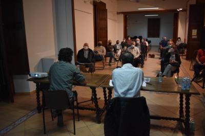 El públic assistent a les jornades que es celebren a Can Dulce.