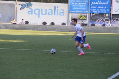 Enric Blanc, del C.F. Sóller, en una imatge d'arxiu.