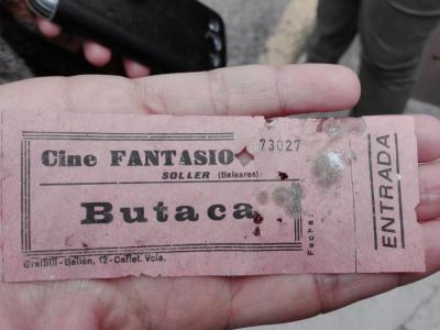 Imatge d'una entrada del cinema