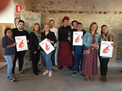 Un moment de la presentació del cartell.