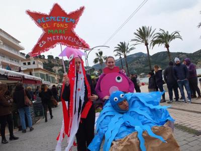 La desfressa Fons marí, que ha obtengut el premi Sóllerecicla.