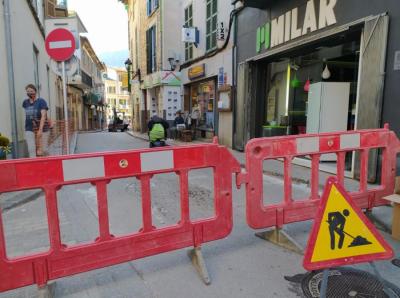 Bauzà ha estat tancat al trànsit avui dematí.