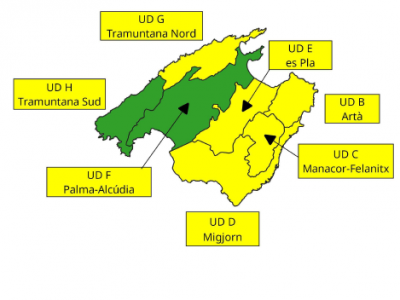 El mapa de la sequera