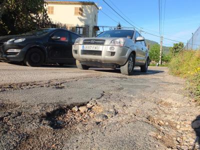 Un clot al carreró den Bou, a Sóller