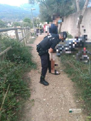 Actuació policial d'ahir horabaixa