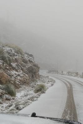 La carretera que puja al cim de