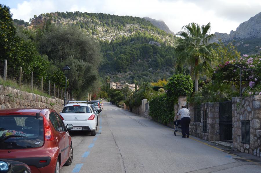 Zona propera al talús de Fornalutx