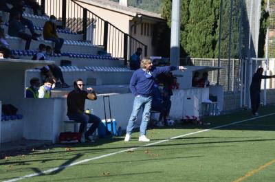 L'entrenador de l'equip solleric, Àlex López.