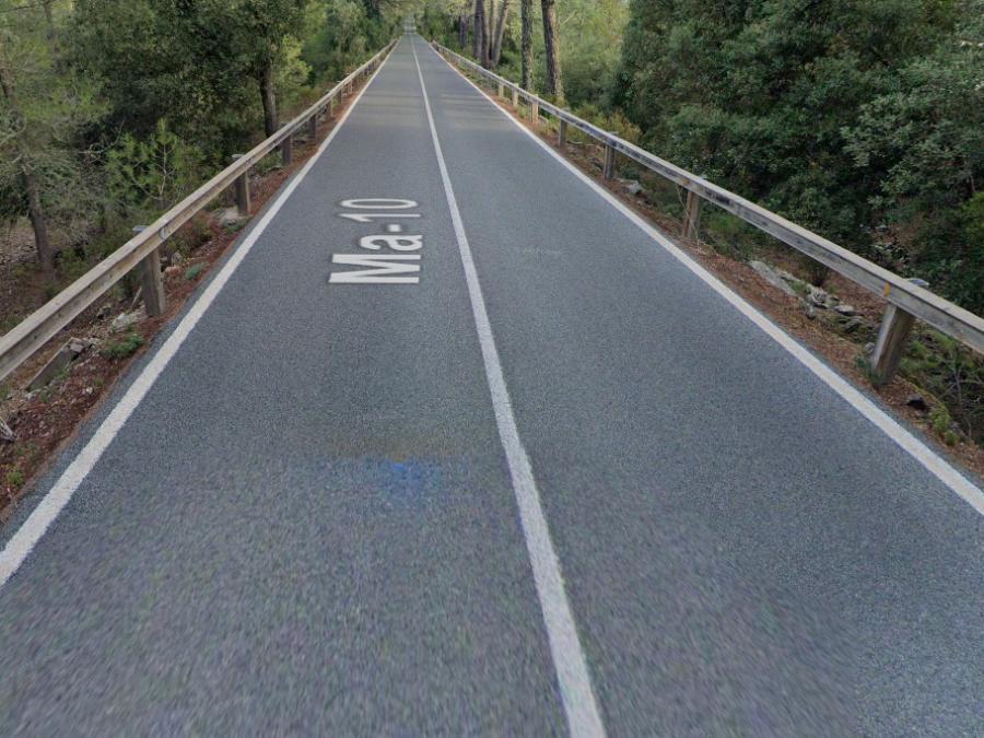 La recta on va ser caçat el motorista