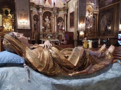 La Mare de Déu morta, avui