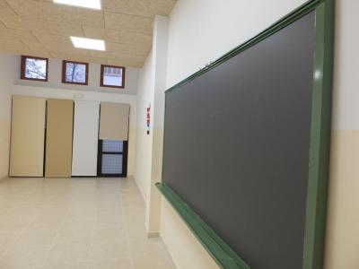 Una de les aules que s'ha habilitat a la Casa del Mar.