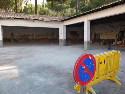 El recinte ja netejat