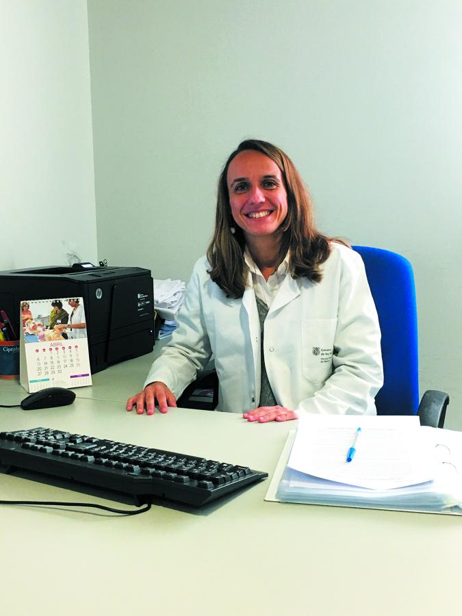 La doctora Olga Merino