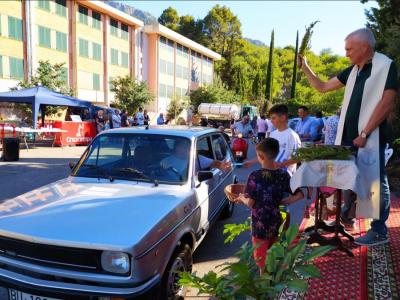 Un instant de les beneïdes de dissabte.