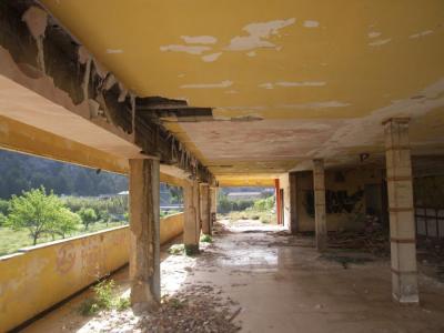 L'hotel es torbava en evident estat ruïnós