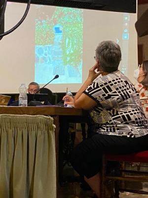 Simarro i Pizà durant el debat plenari d'avui