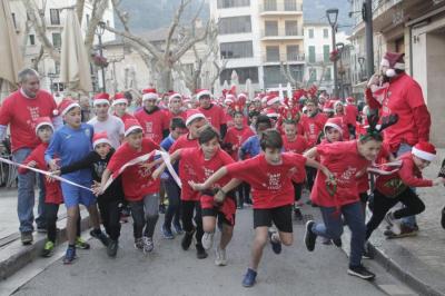 La sortida de l'edició de l'any passat de la Sant Silvestre.
