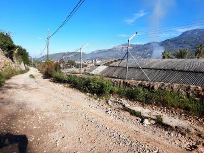 El vial de Son Pons, en un tram proper a la carretera Nova.
