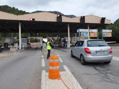 El Túnel de Sóller, el dia que s'alçaren les barreres.