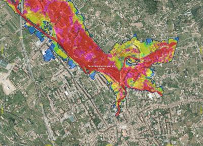 L'estudi de l'administració sobre les inundacions.