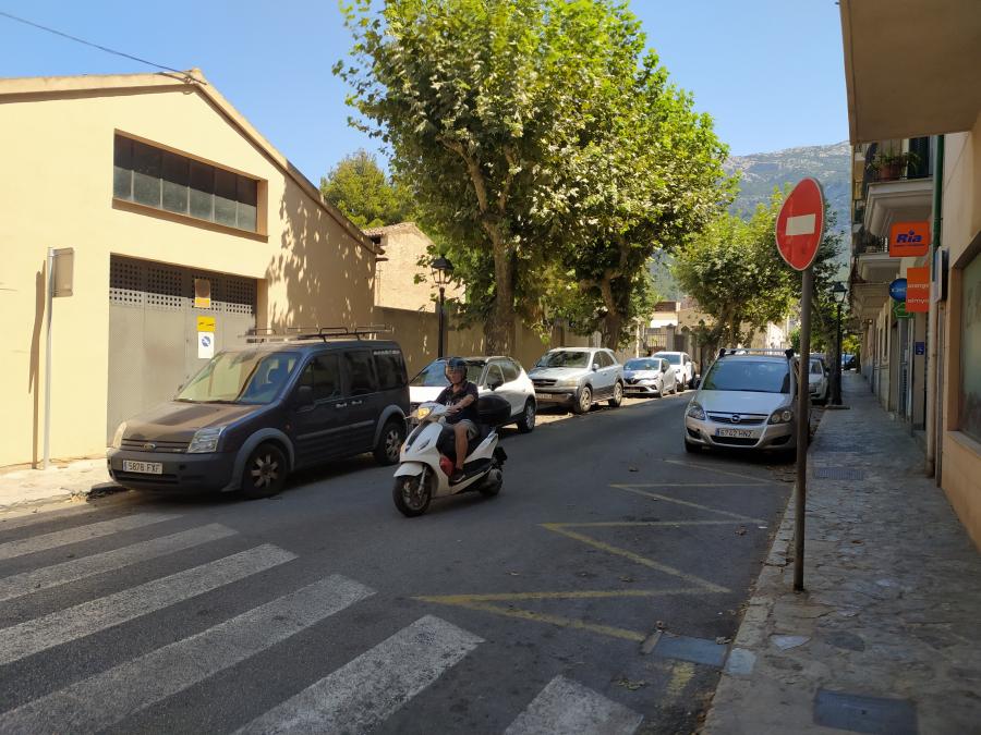 Zona on s'ha produït la violenta agressió