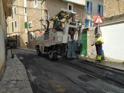 Els treballs al carrer de Pastor, avui