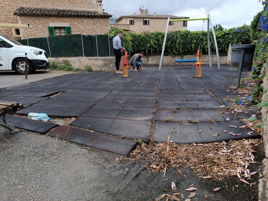 El parc infantil serà remodelat