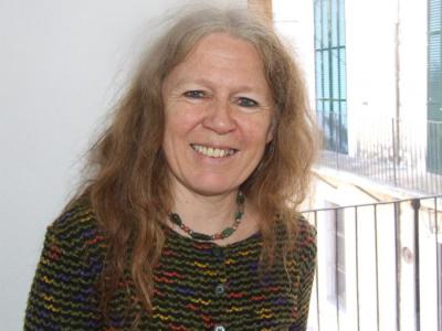 La pianista i antiga professora de l'Escola Municipal de Música.