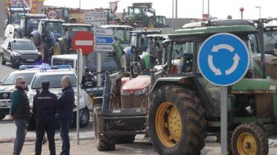 Imatge d'una recent tractorada a Palma