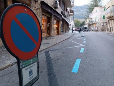 La zona ha estat repintada avui