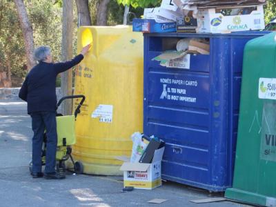 El reciclatge permet baixar el rebut del fems