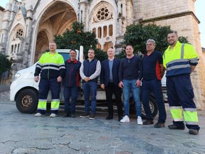 La presentació de la brigada, avui migdia