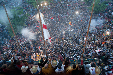L'ambient d'una de les darreres edicions del Firó.