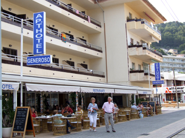 L'hotel Generós, un dels que serà renovat.