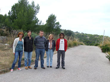 Representants dels diferents grups, a Muleta.