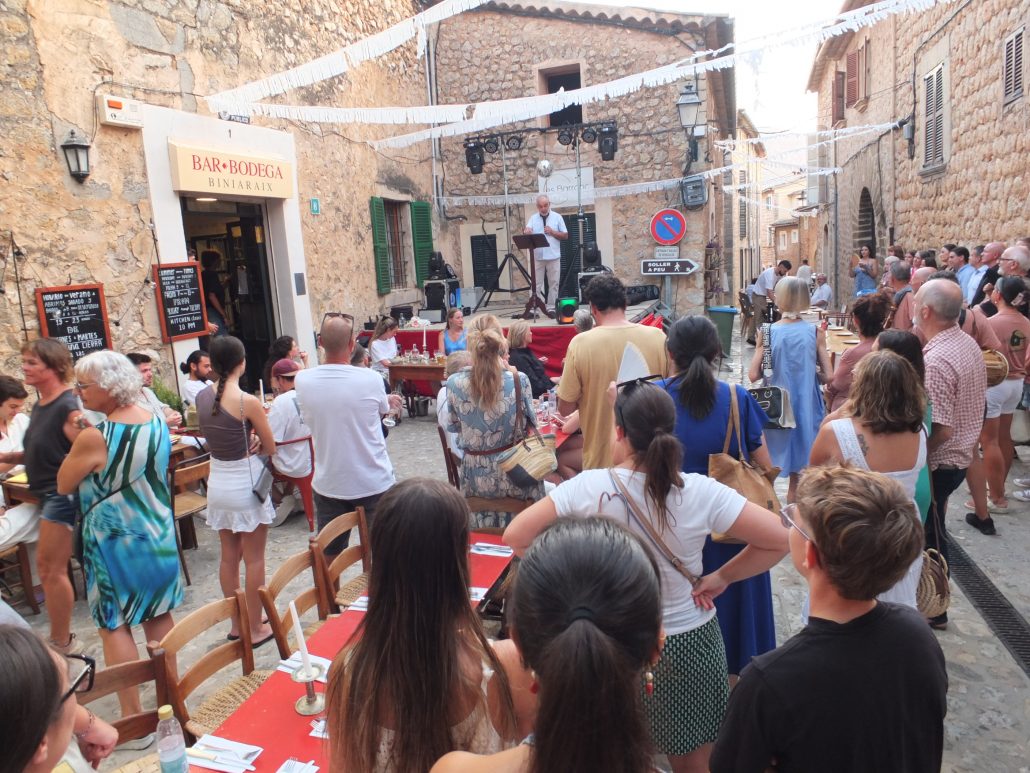 Imatge d'arxiu de les festes de Biniaraix de l'any passat.